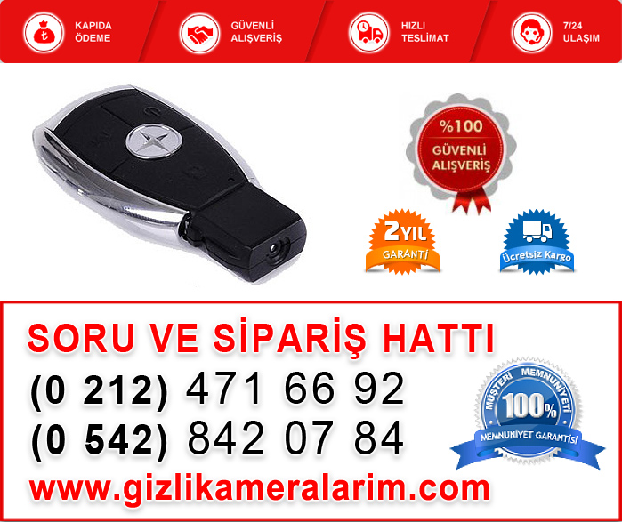 mercedes anahtarlık kamera modeli