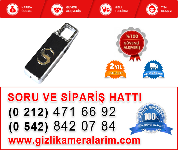 S anahtarlık kamera modeli