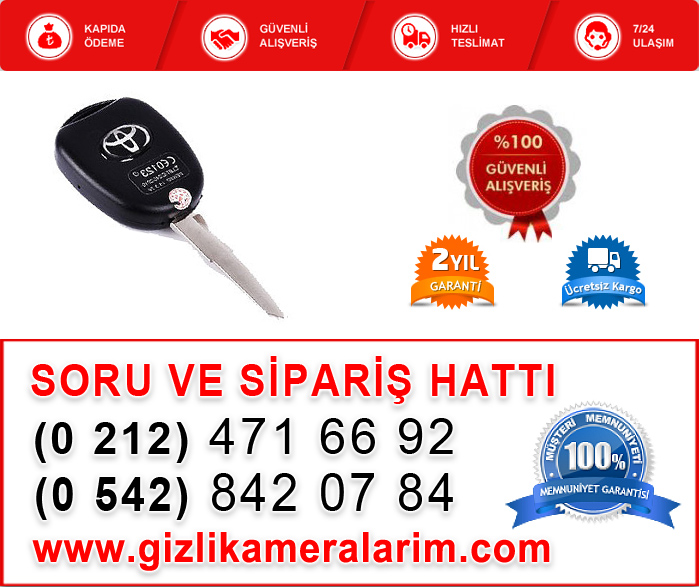 toyota anahtarlık kamera modeli